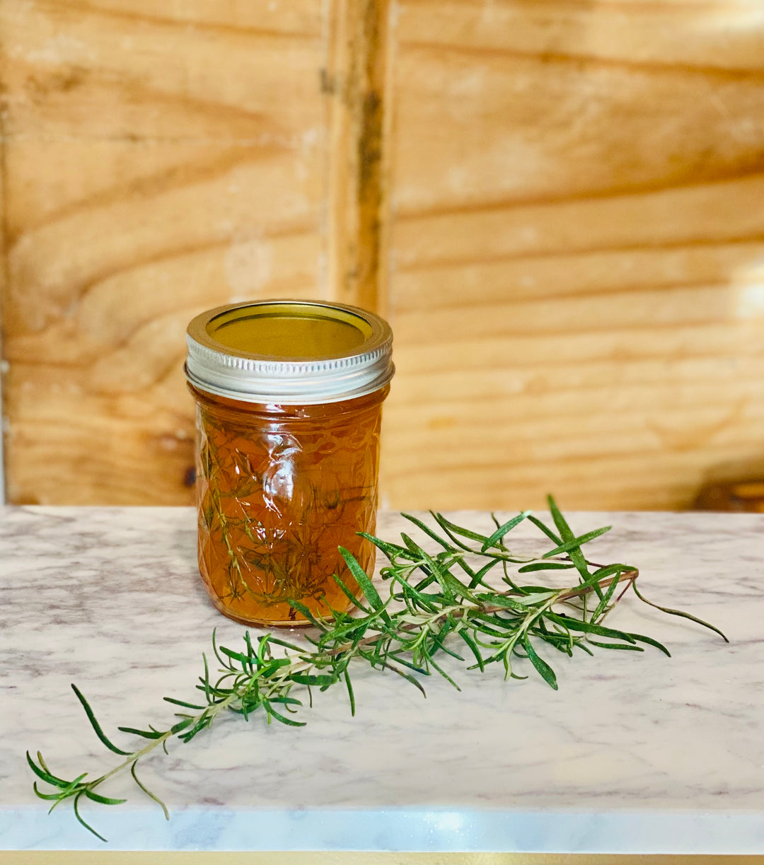 Rosemary Honey Simple Syrup