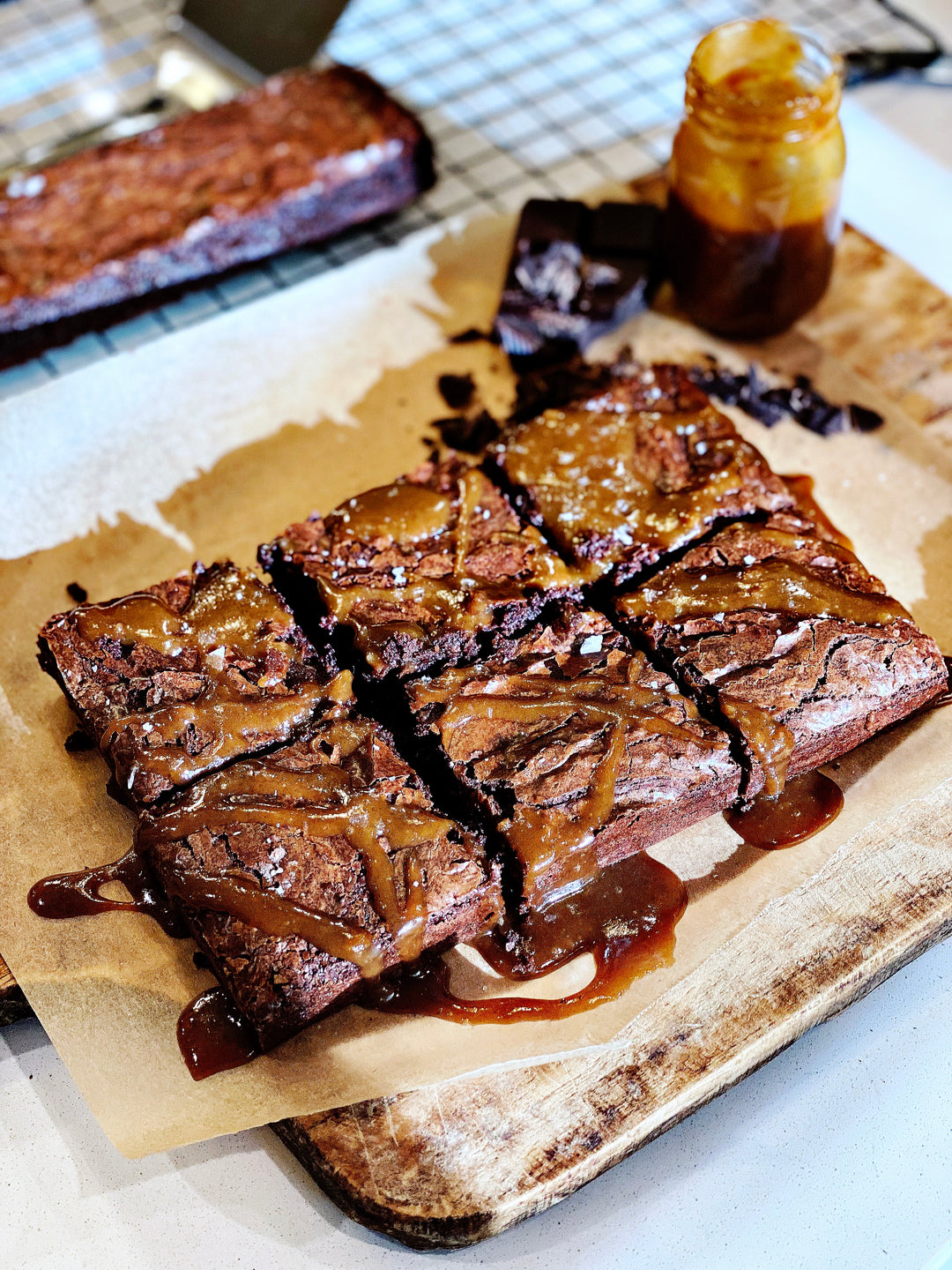 Salted Caramel Brownies